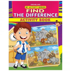 Dreamland Find The Difference Activity Book